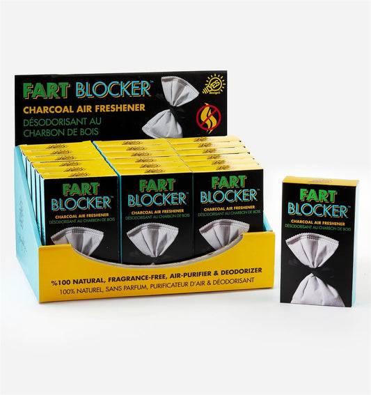 Charcoal/Cttn.Fart Blocker, 18Pcss/dsp