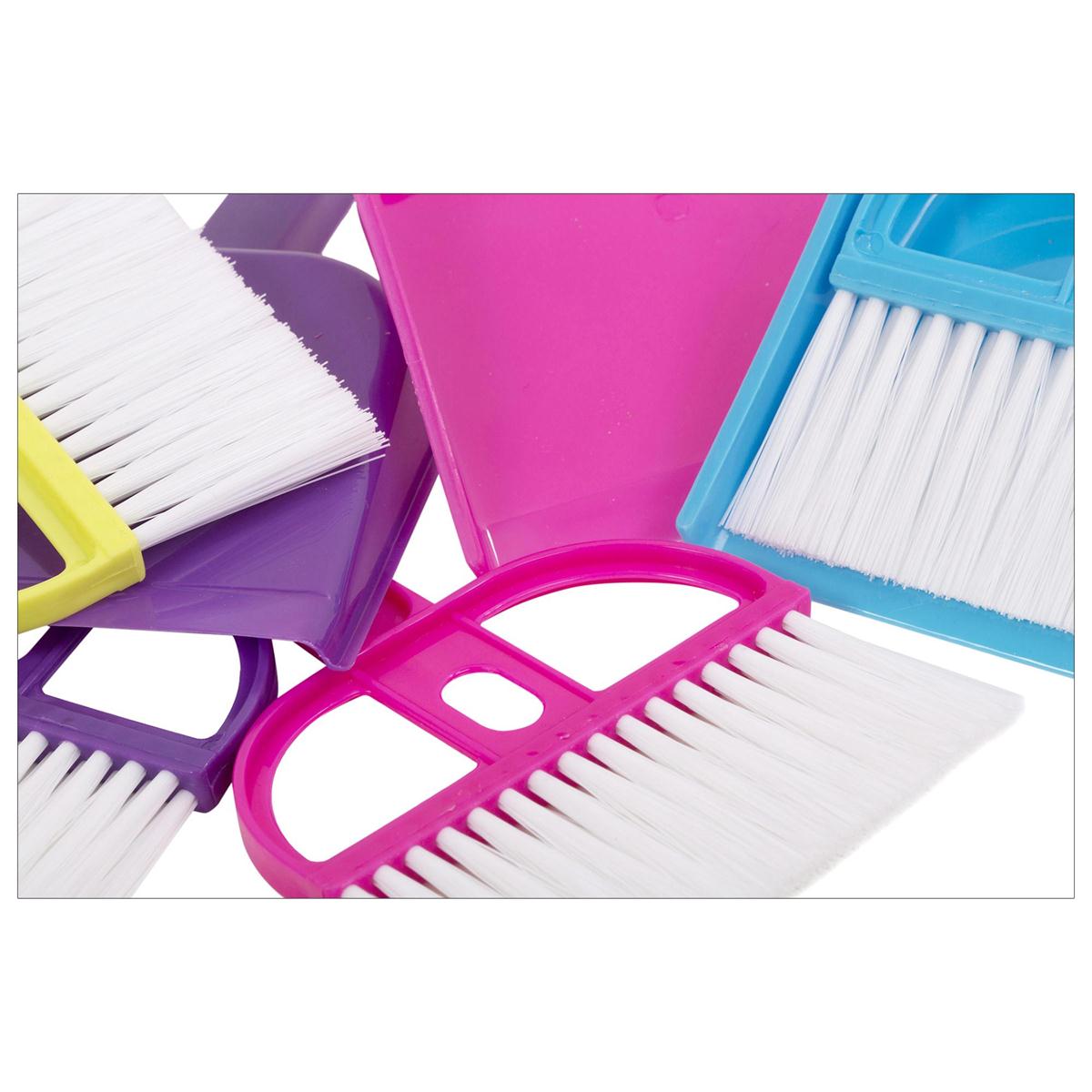 Action 1, Mini Dustpan w/ Brush 4 col, wrap card