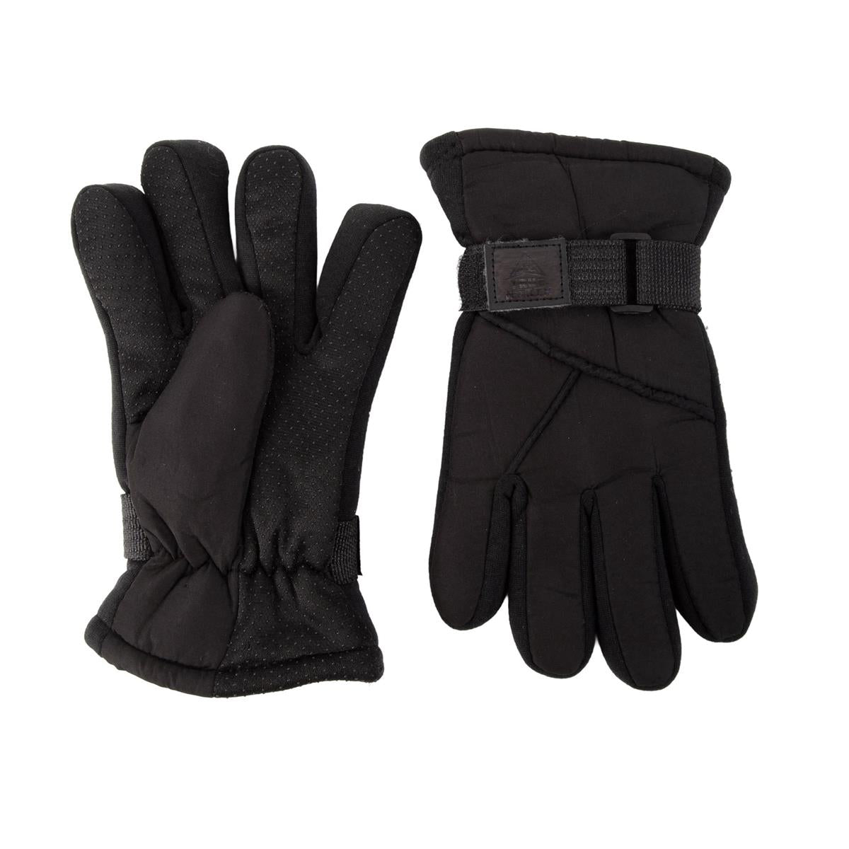 Nordic T. Youth Ski Glove, Boys,w palm grip & strap, 2 asst, hc