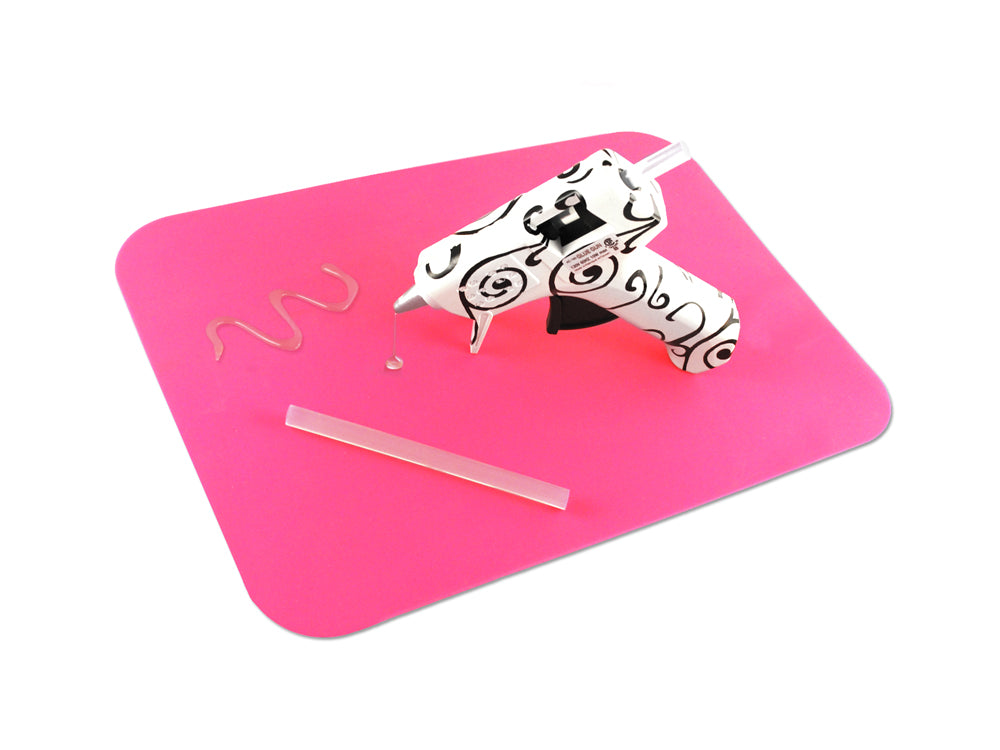 Crafter's Toolkit: 7.5"x10.5" Glue Gun Work Pad- 100% Silicone