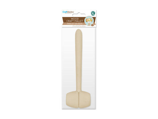 Wood Craft: 6.7"x1.9" Mallet