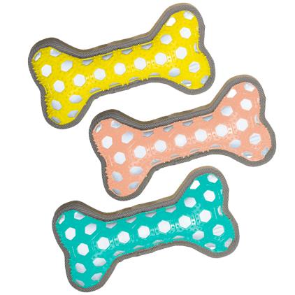 BONE SQUEAKY PET TOY-ASTD 23CM