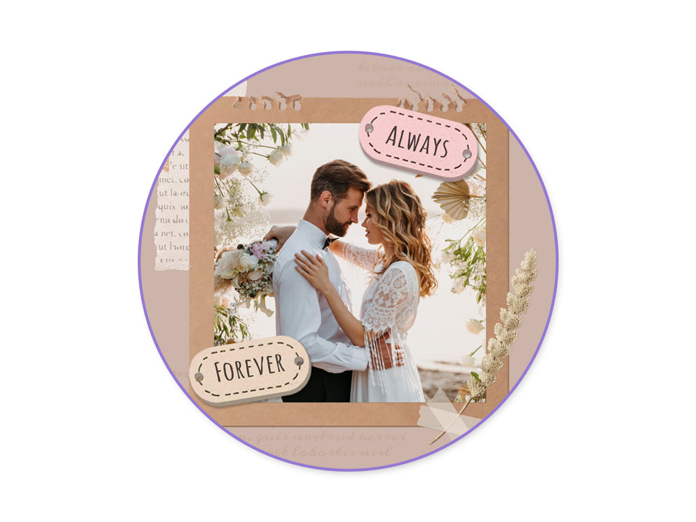 Paper Craft Sticker: 0.9"x0.4" 3D Wood Stitch Tags 18pc A) Pastel Blend