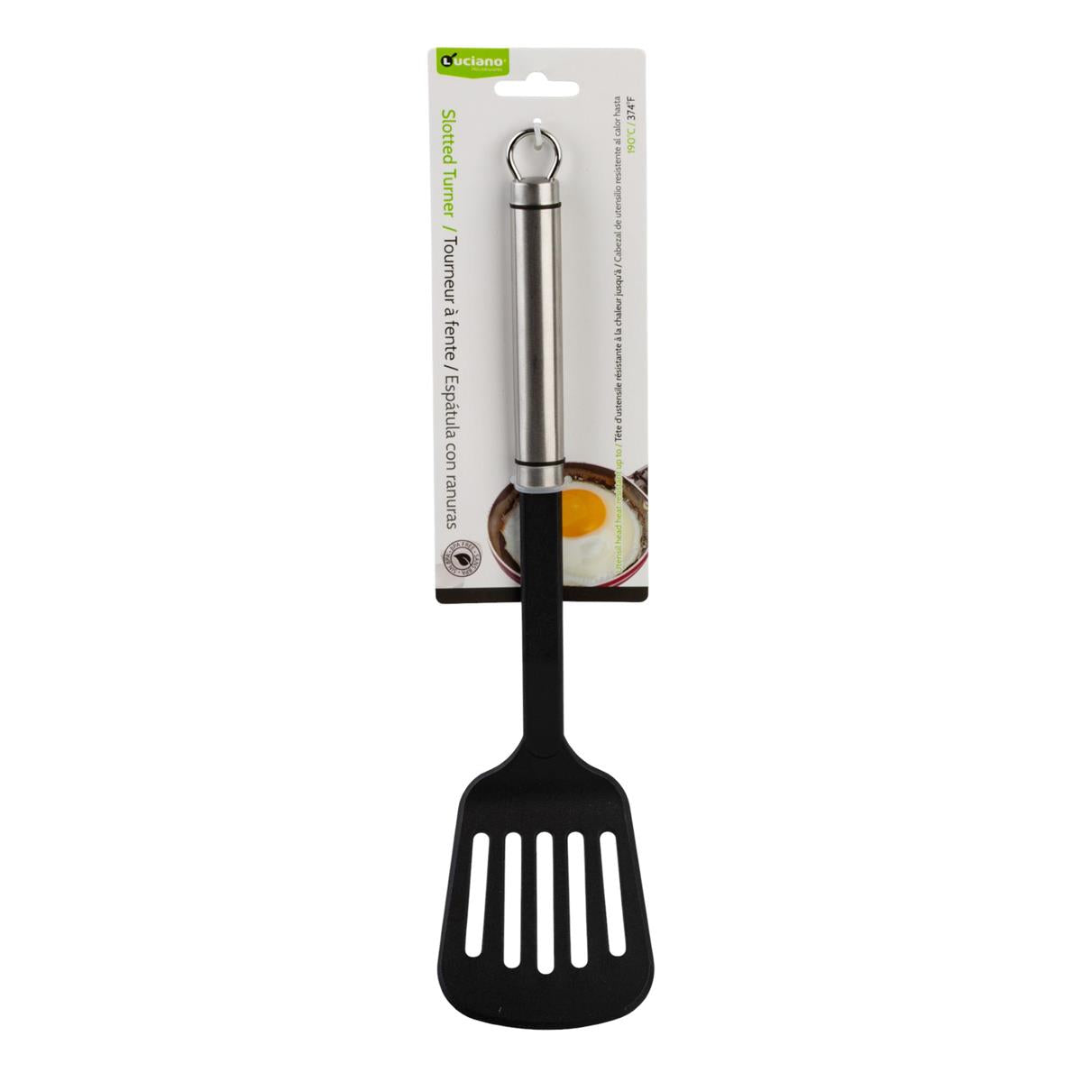 Luciano 13.4"L Kitchen Slotted Turner, t.o.c.