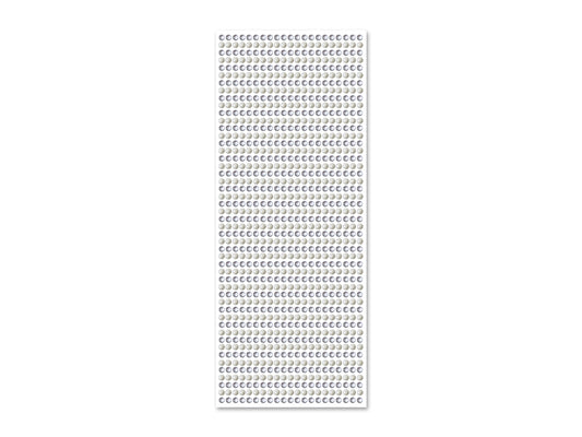 Paper Craft Sticker: 4mm Gem Lines 1029pc Value-Pack H) Pearl