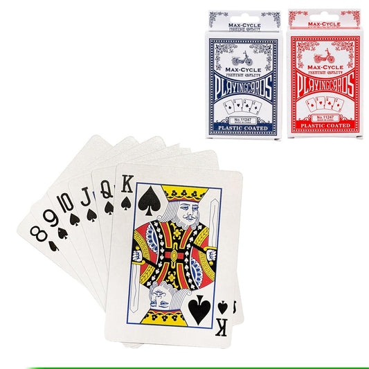 Max-Cycle Poker Playing Cards, Flat shape, b/c (CS)