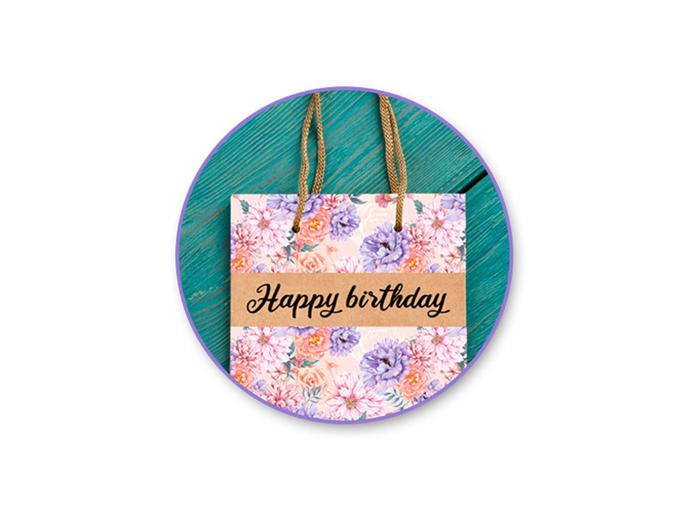 Paper Pads: 6"x6" Perfect Prints Stack Packs x24 Assorted T) Bright Botanicals