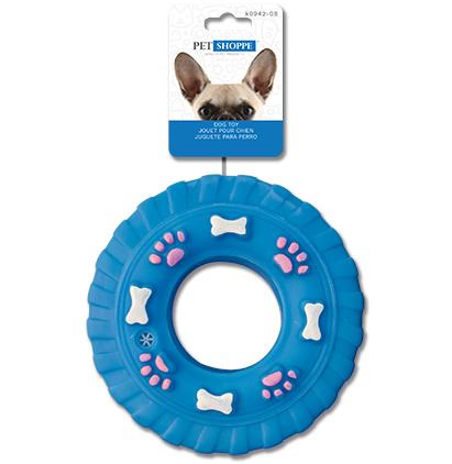 SQUEAKY DOG TOY TIRE