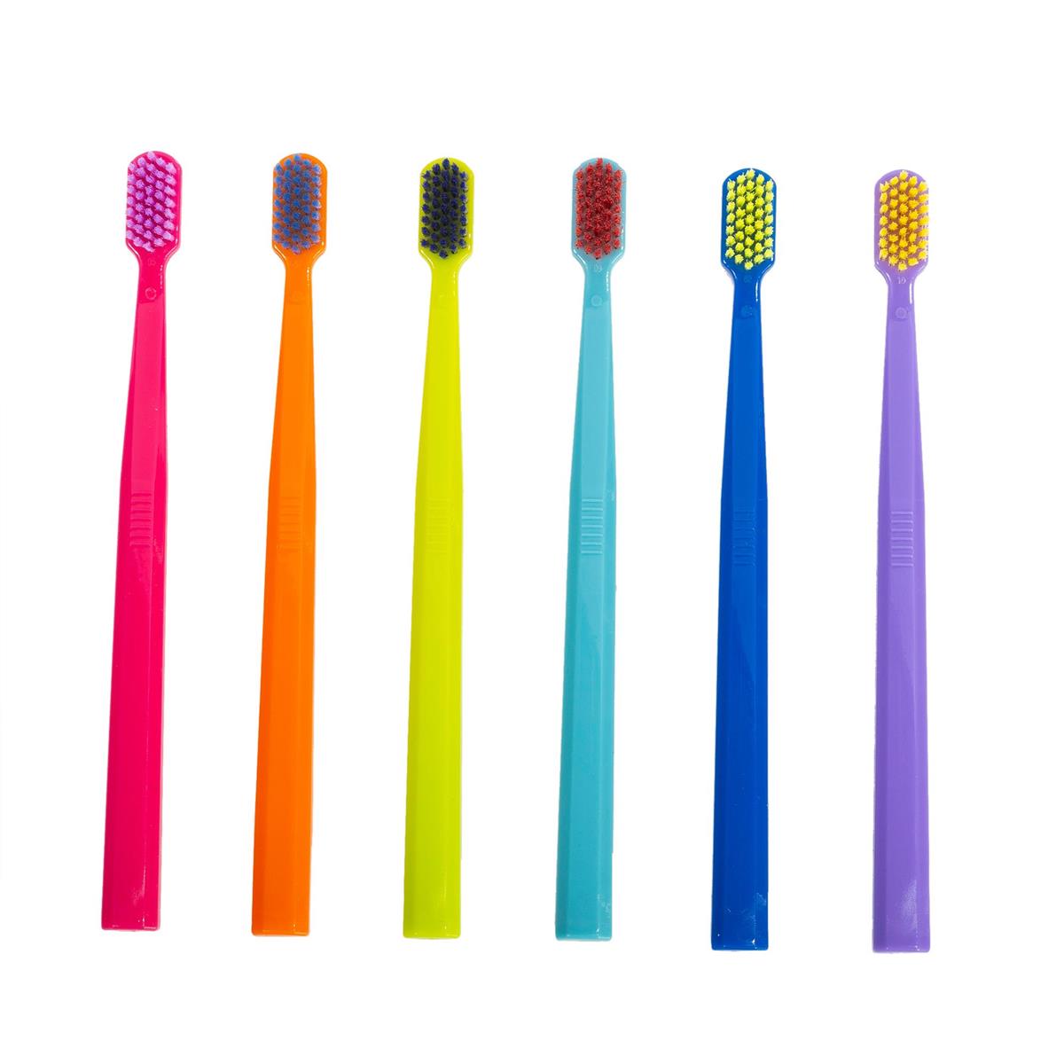 Bodico 3pc Brights Adult Toothbrush 2-asst, 18cm, bc,