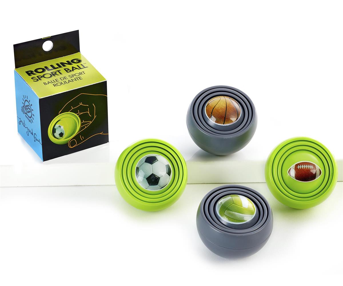 PP 3D Magic Ball, 4 Asst., L:2.8"xW:2.1"xH:1.7"