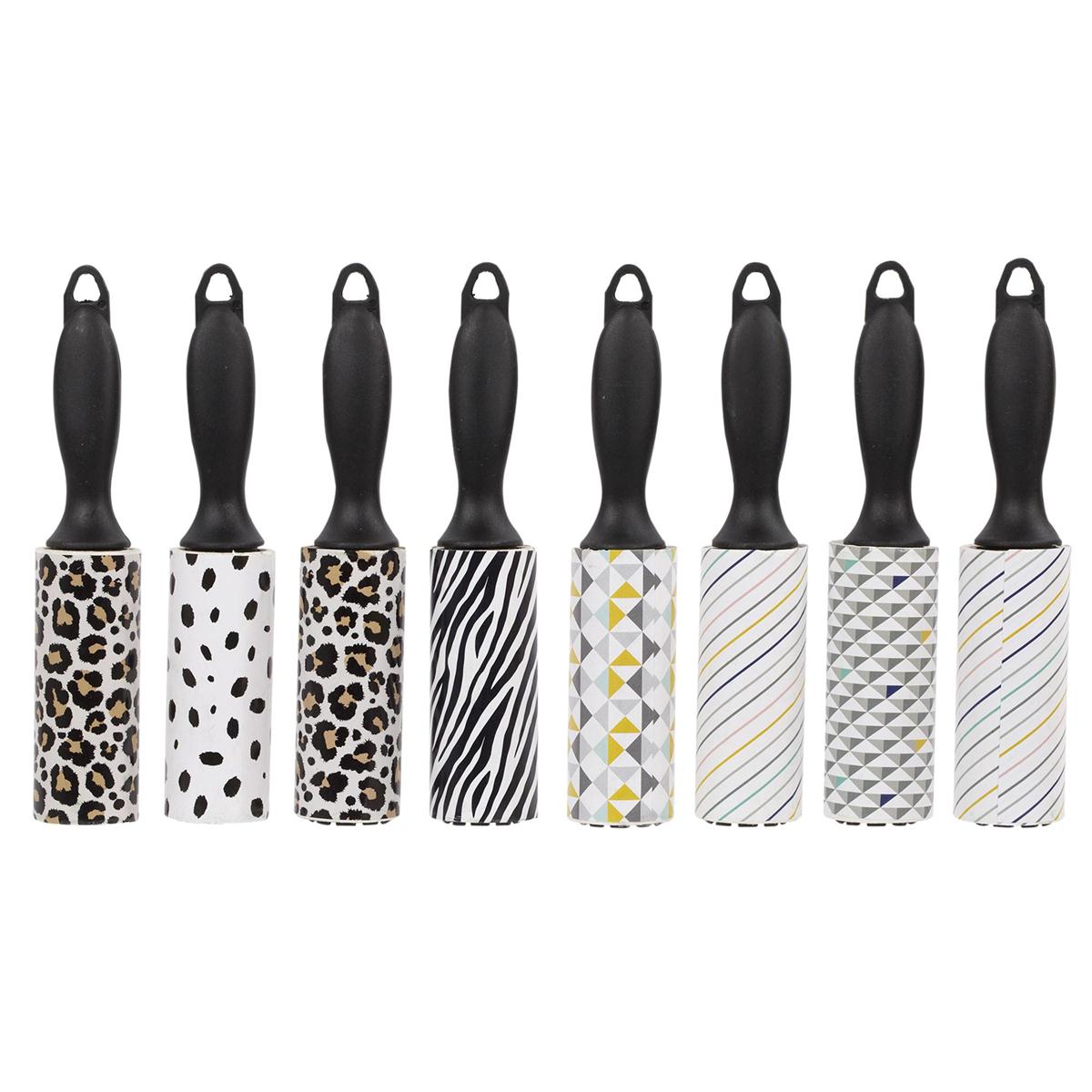 H.E. 4-PC Fashion Lint Rollers, T.O.C., 2 Asst. (CS)