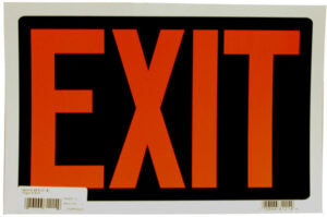 Exit Sign