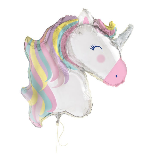 Unicorn Giant Foil Balloon 29"  Packaged