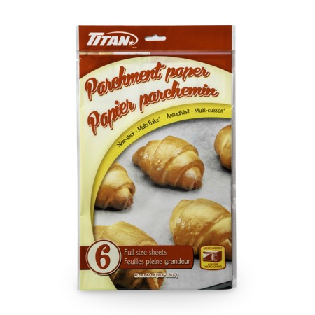 TITAN BAKING PAPER 42 cm x 62 cm - 6/PACK x 36/CS