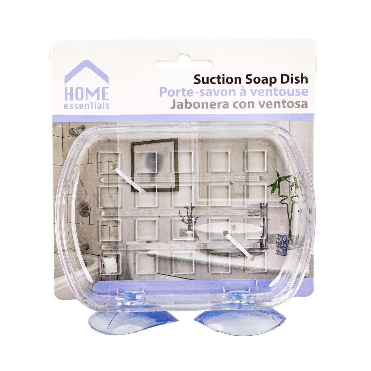 H.E.  Suction Soap Dish, t.o.c.