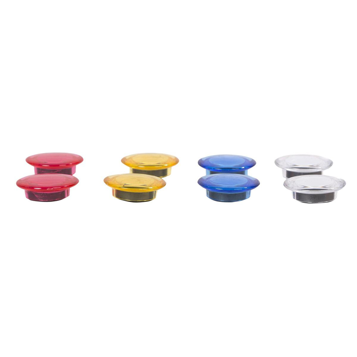 H.E., 8-pc Magnetic Buttons, Dia. 3cm, b/c