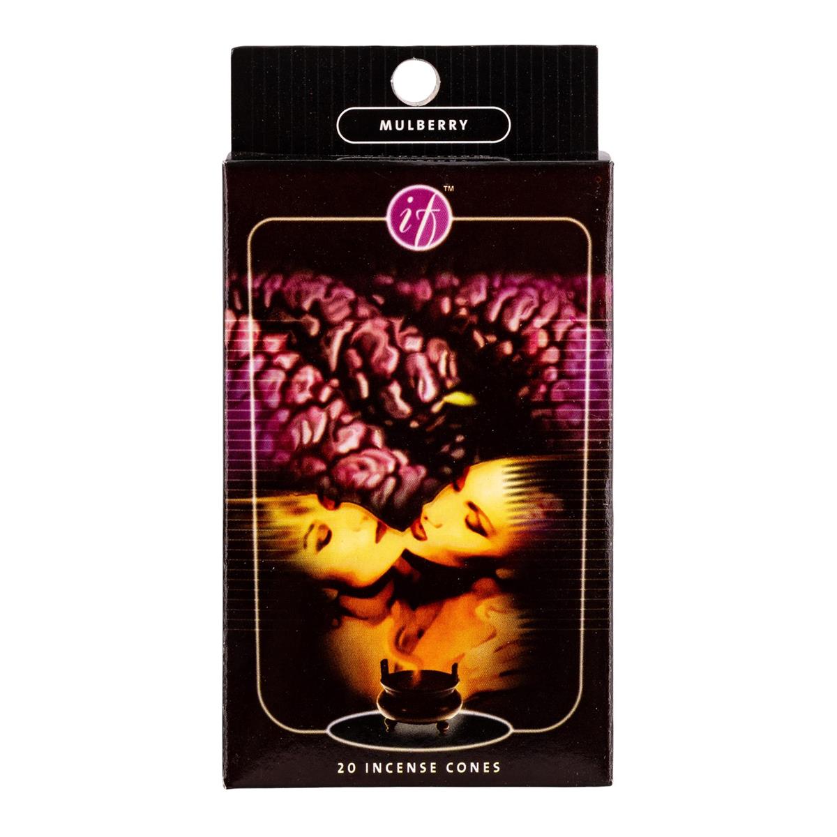 IF, 20pcs, Incense Cone, Mulberry, Hangup box