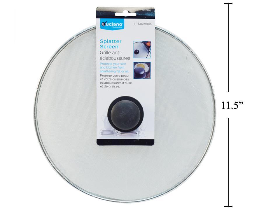 Luciano  Dia.11" Splatter Screen,  colour insert