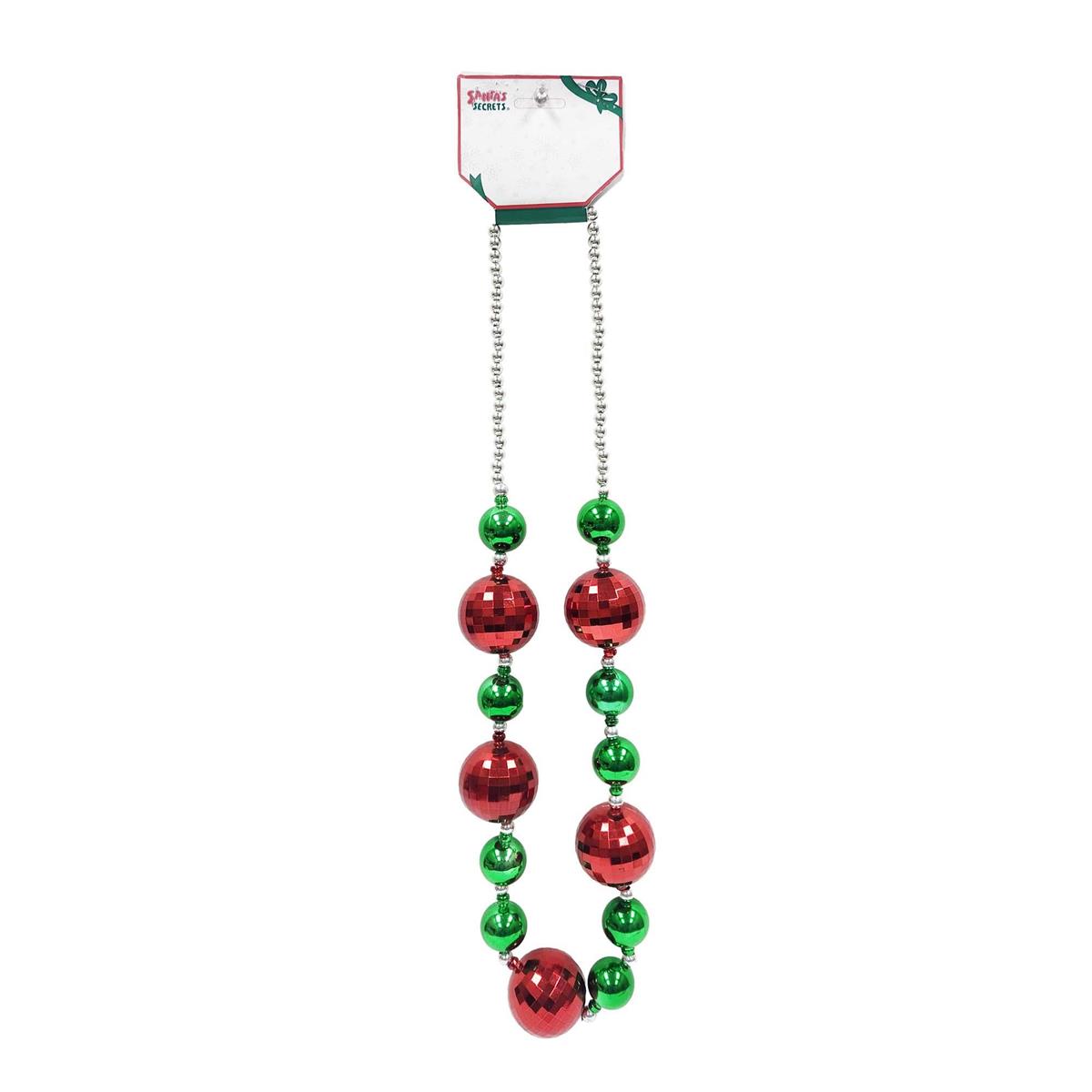 S.Secrets 18.5" Jumbo Disco Ball Necklace,  header