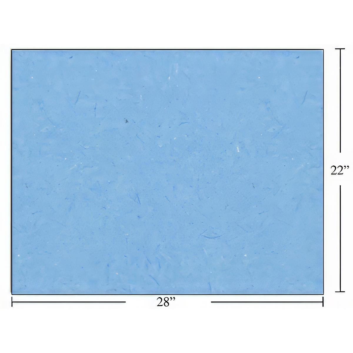 22"x28" Bristol Board, Light Blue