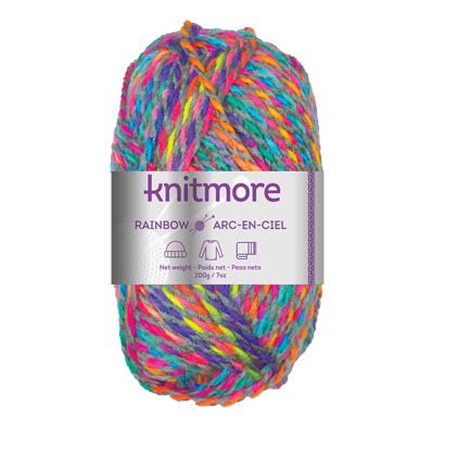 RAINBOW KNITTING YARN-MELLOW 200G/174yrds