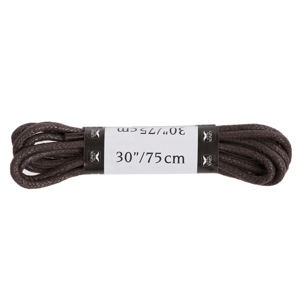 Gino's 1 Pair, 30" Dress Shoe Laces Brown, B/C