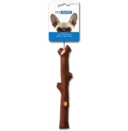 SQUEAKY DOG TOY - MEDIUM TREE BRANCH - 12'