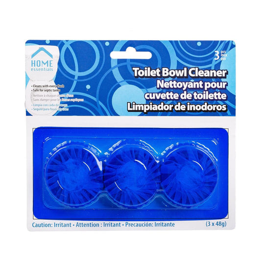 H.E. 3-PC Toilet Bowl Cleaners 48G/PC, Blister card