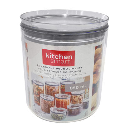 FOOD STORAGE CONTAINER-ACRYLIC-ROND-0.85L