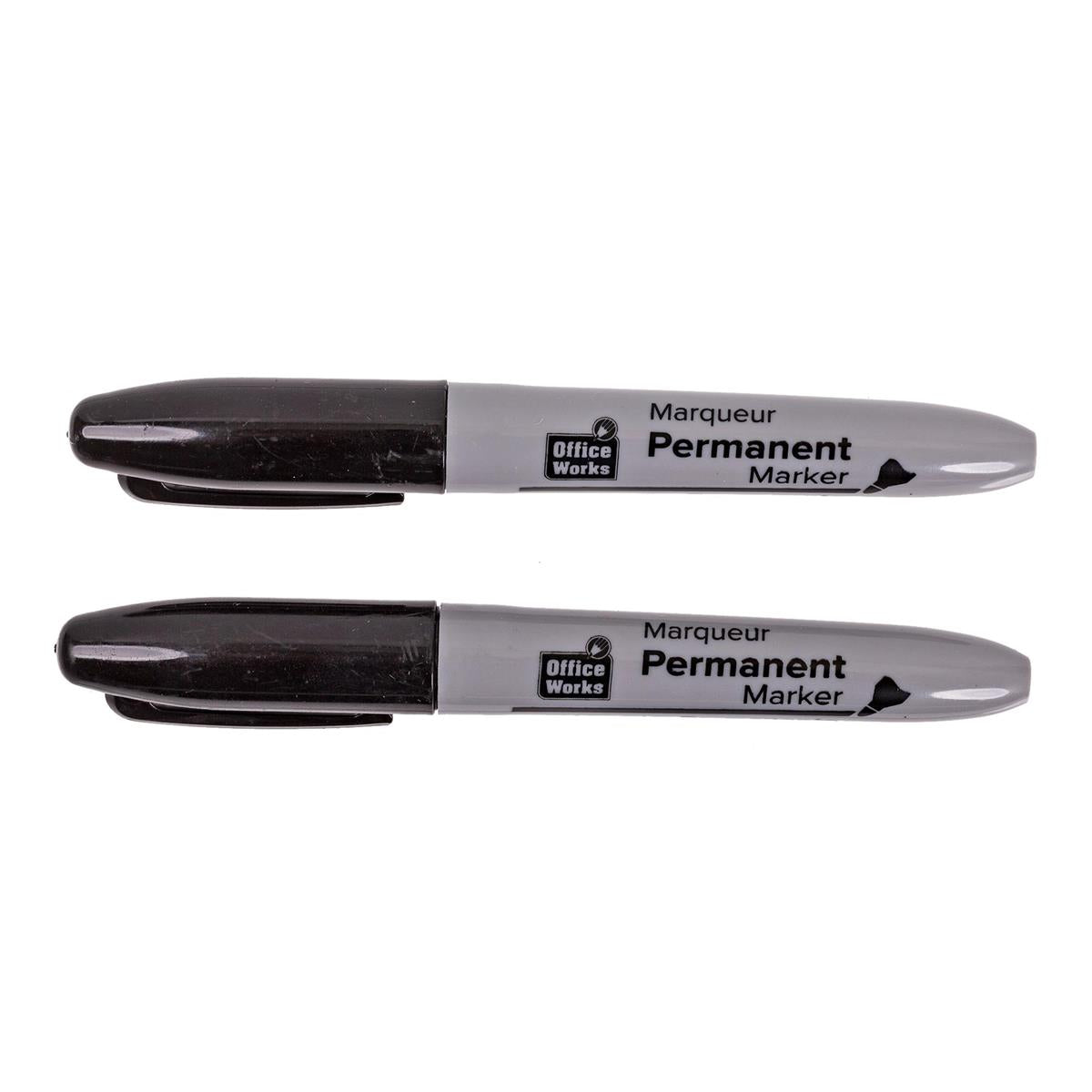 Jumbo Permanent Marker Black,2pcs: 1
