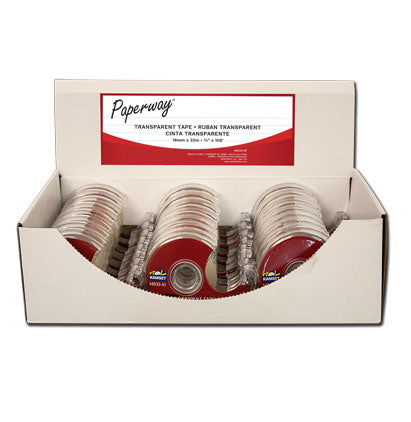 TAPE - TRANSPARENT 24PCS DISPLAY