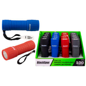Flashlight COB LED with Batteries