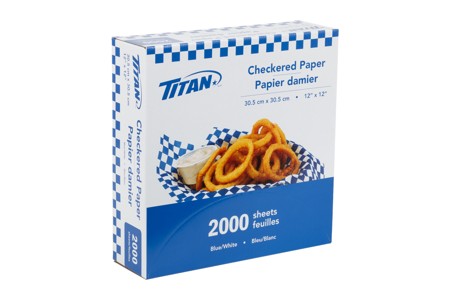 TITAN BLUE CHECKERED PAPER 2000/CS