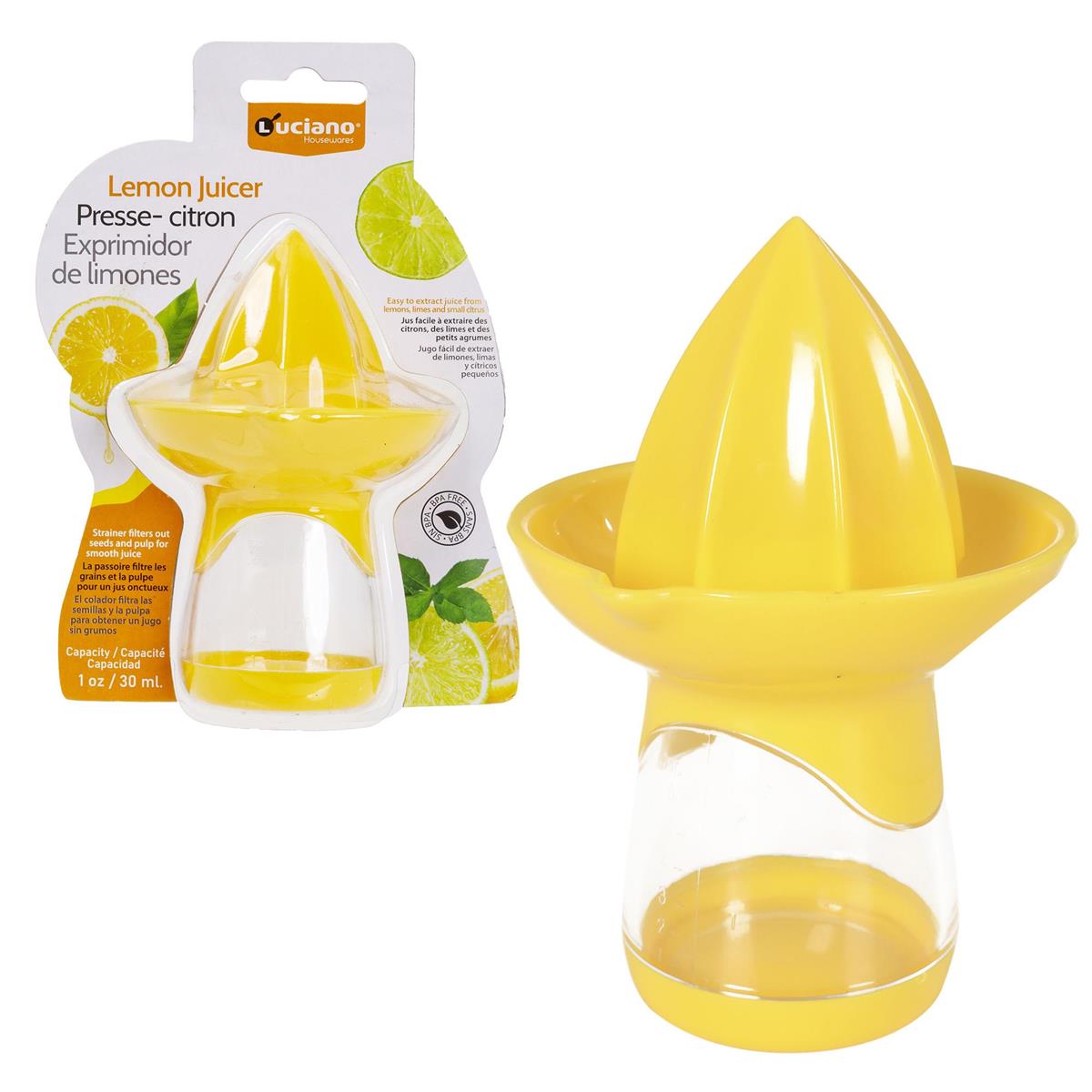 Luciano Lemon Juicer, sandwich packaging