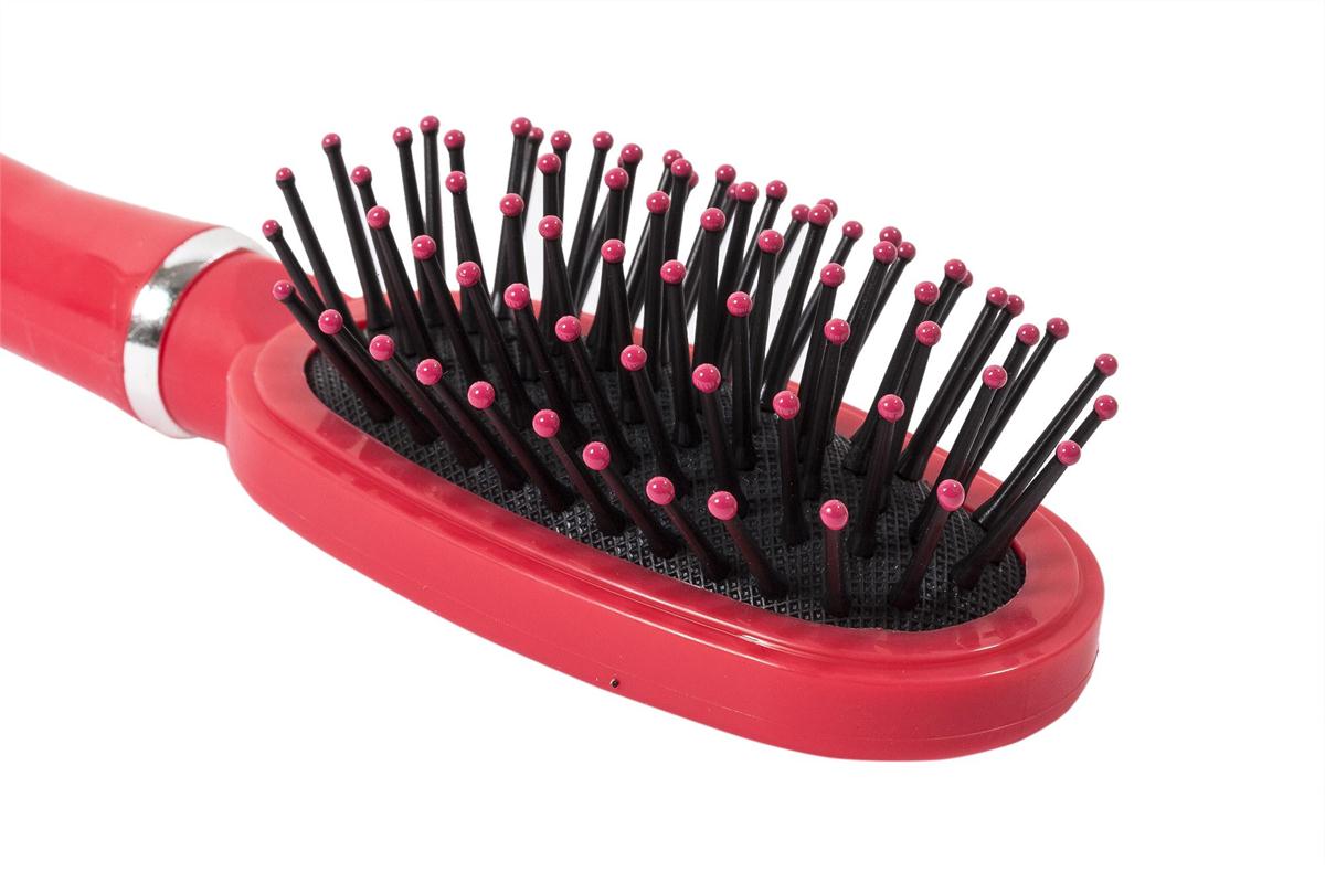 Bodico, 2pcs Hair Brush & Comb Set 3 col, Tie on card