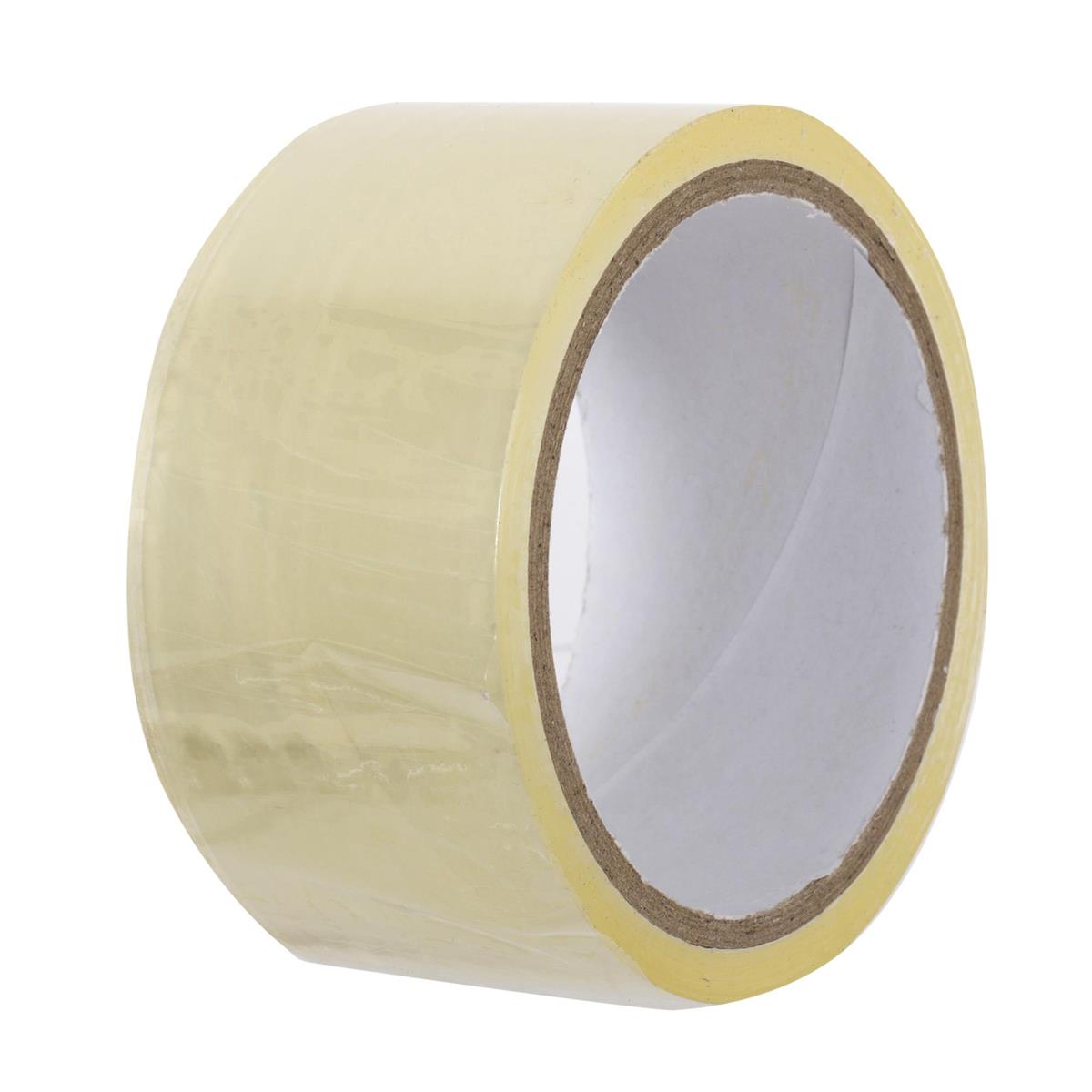 H.E., 48mmx40m Packing Tape, Clear,shrink wrap+insert