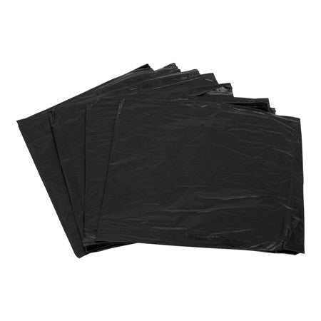 GARBAGE BAGS 22 X 24 BLACK REGULAR 500/CS GAUGE 0.55MIL
