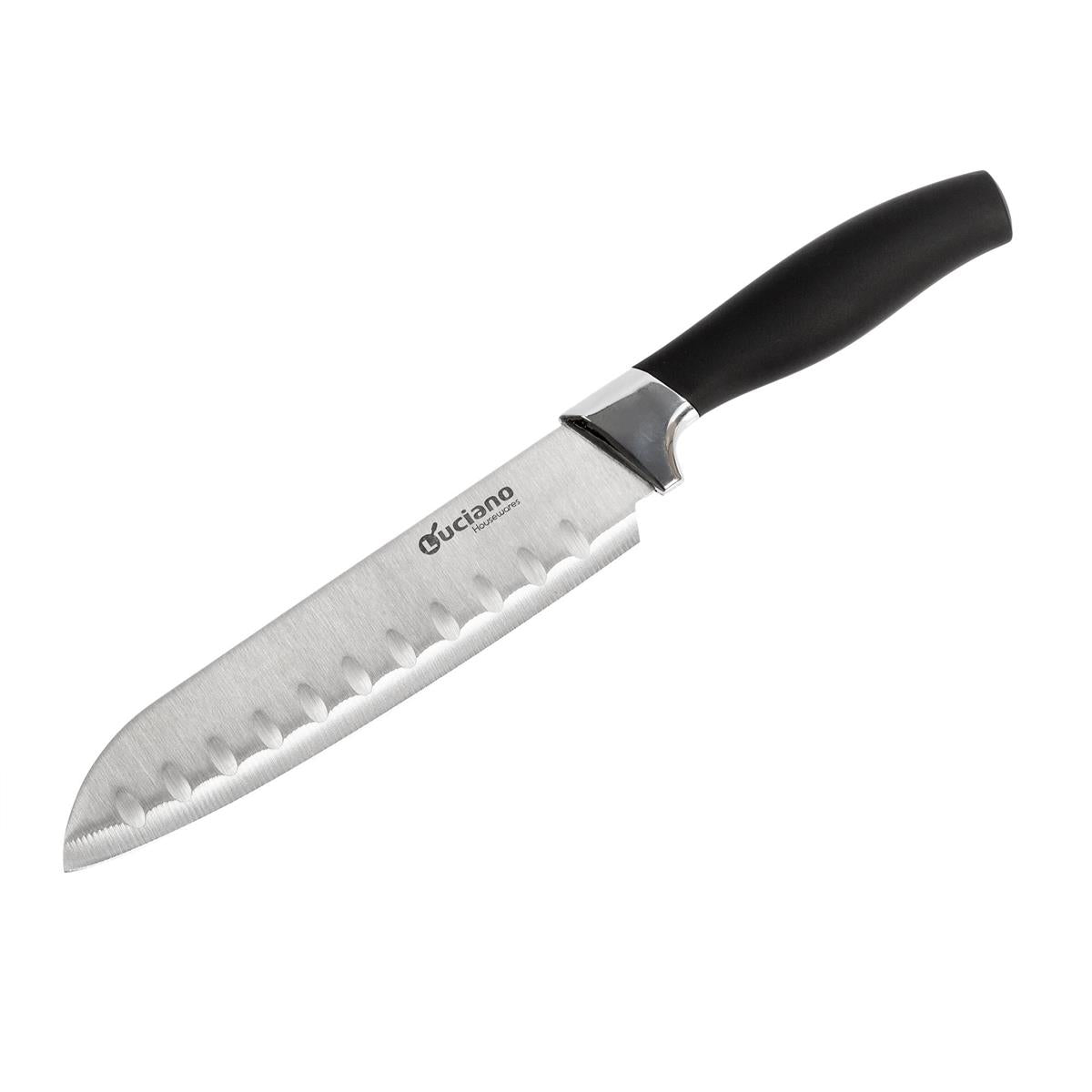 Luciano 7" Santoku Knife, clamshell (CS)