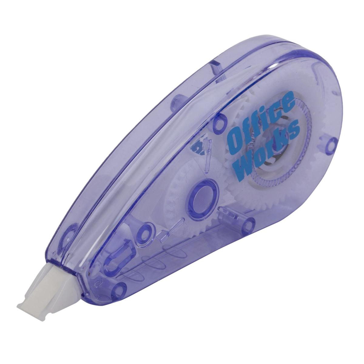 O.WKs. Correction Tape, 2 Colours, 8m(L) x 5mm(W), b/c