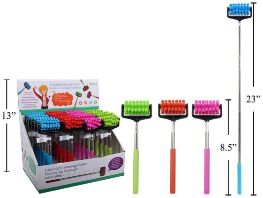 Bodico ,Extendable Massage Roller 24-PC/PDQ,4 col, 23"(HZ)