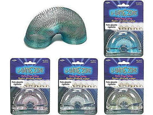 U-Game Zone  3.5cm Metal Spring,  4 col., b/c