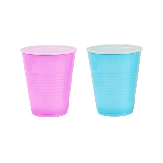 Luciano 12PK 12oz PP Tumbler, 2asst, Blue/PInk Color Label,12PK/PDQ