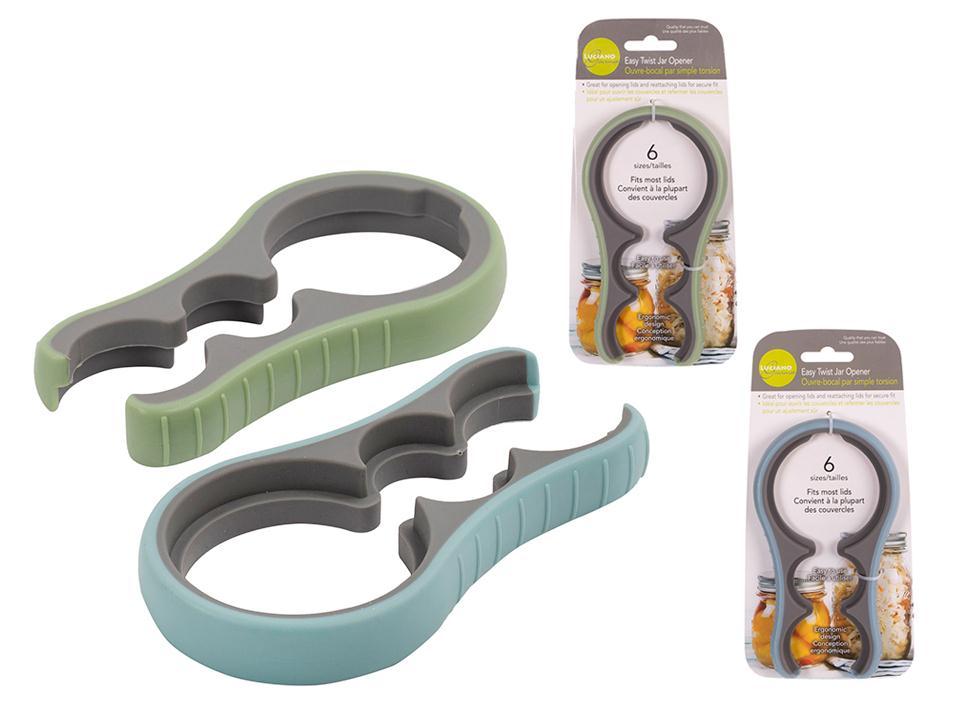 L.Gourmet Easy Twist Jar Opener, 2 colors, t.o.c. (CS)
