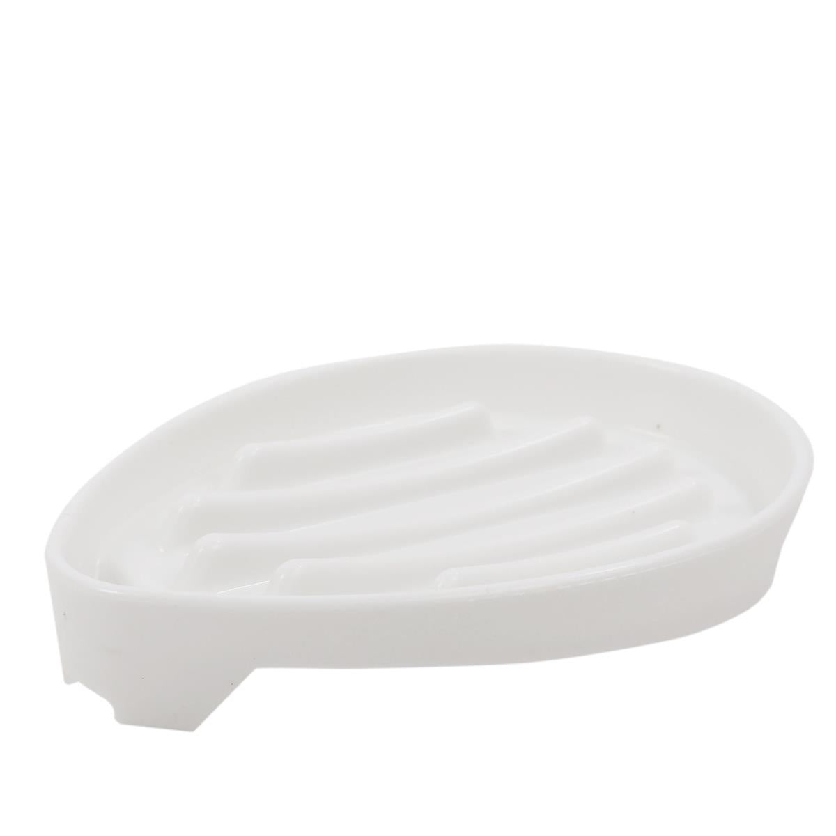 Bodico, Self-Draining Soap Dish, b/c, 12/clip strip