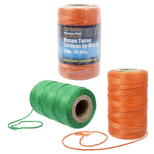H.E. Master Pro, Mason Twine, 300ft, 2 col, shrink film + label