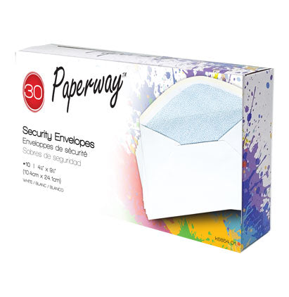 ENVELOPES #10 SECURITY - 30