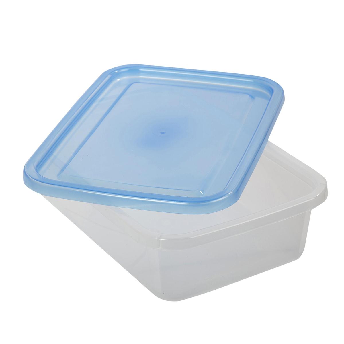 Luciano Rectangular Storage Box w/Lid,9.5x6.5x2.5", label