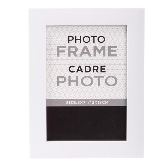 Gallery Frame 5x7", White, PS, shrink wrap + pdq