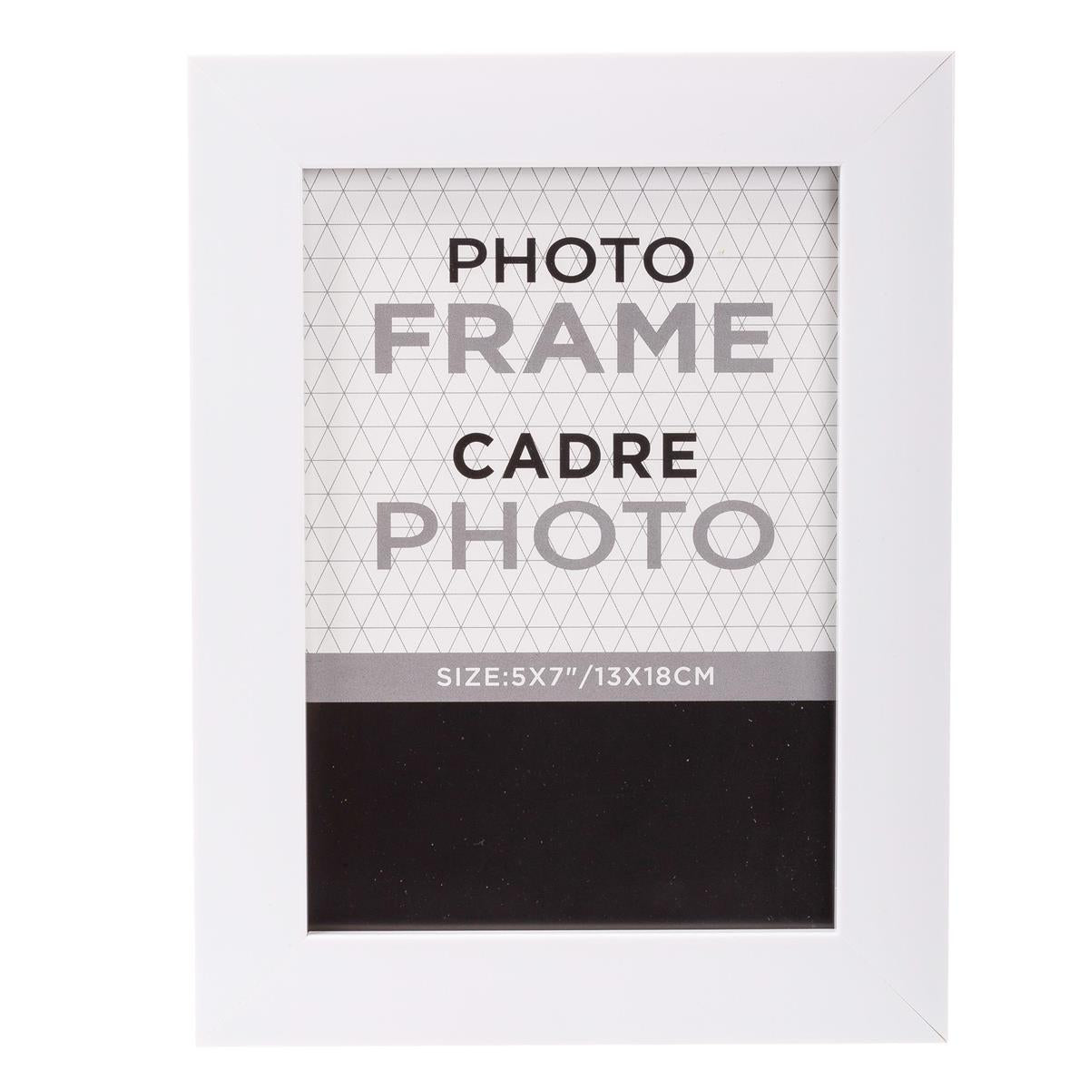 Gallery Frame 5x7", White, PS, shrink wrap + pdq
