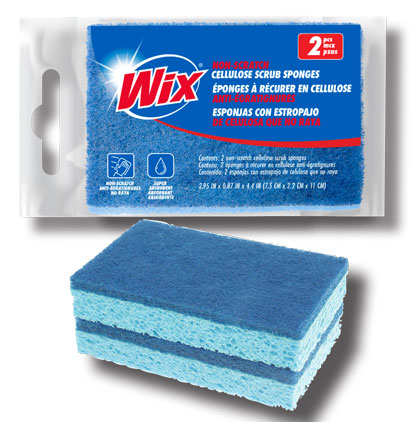 CELLULOSE SPONGE - 2 PK ALL PURPOSE - BLUE